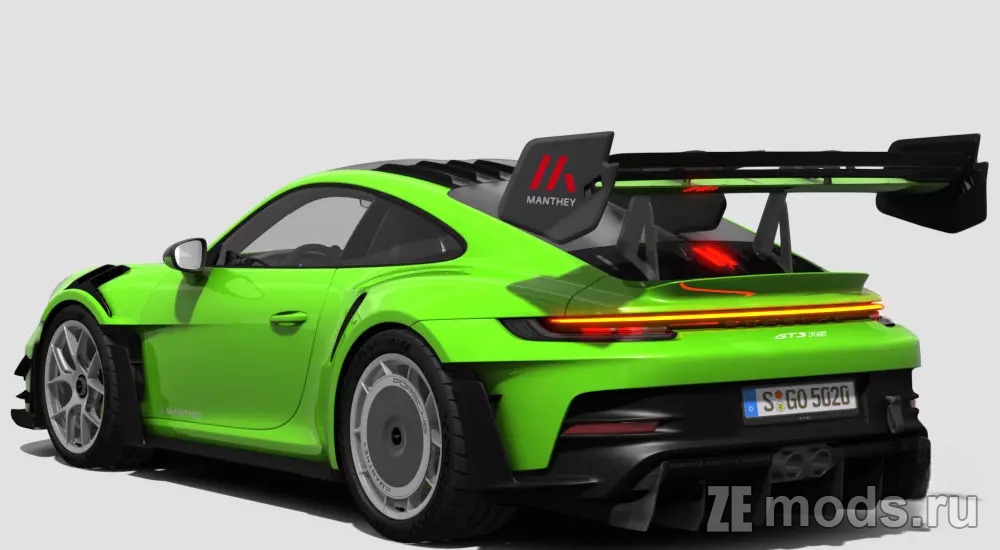 Мод Porsche 911 GT3 RS (992) Manthey Racing для Assetto Corsa