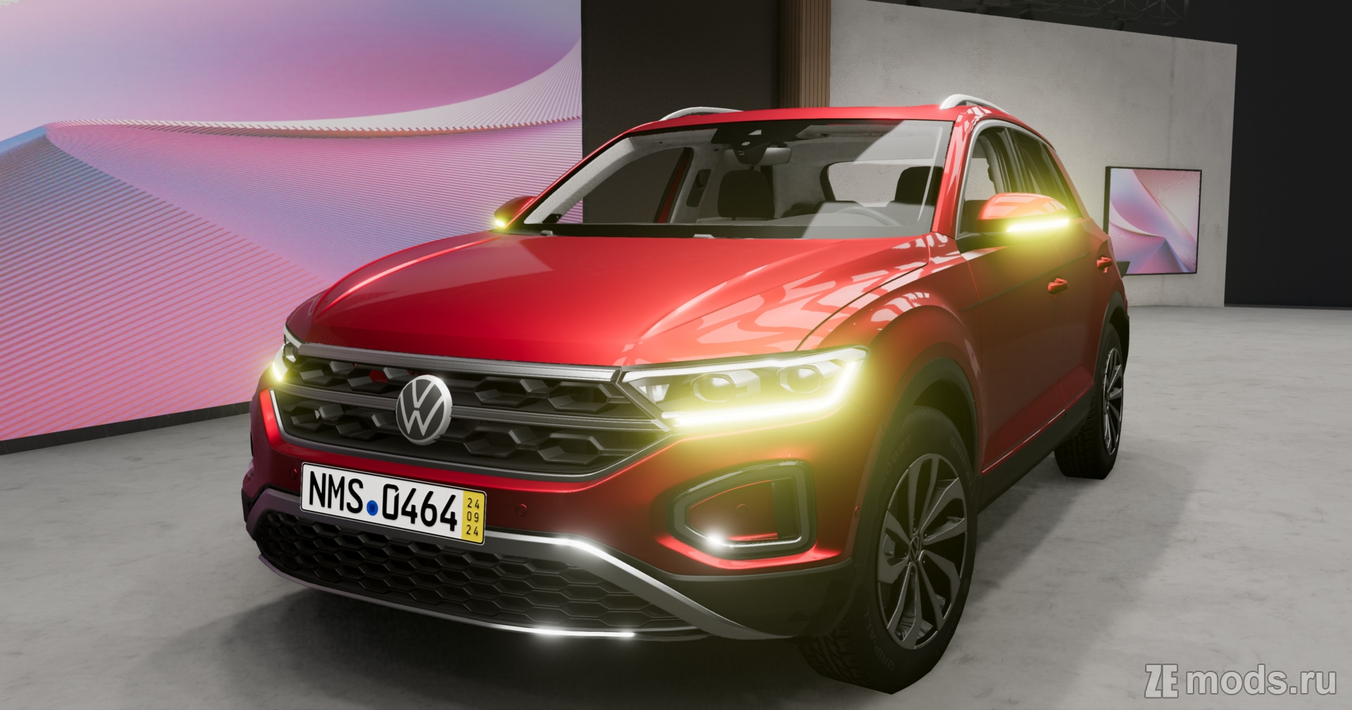 Мод Volkswagen T-Roc (2021-2024) (1.0) для BeamNG.drive (0.37.x)