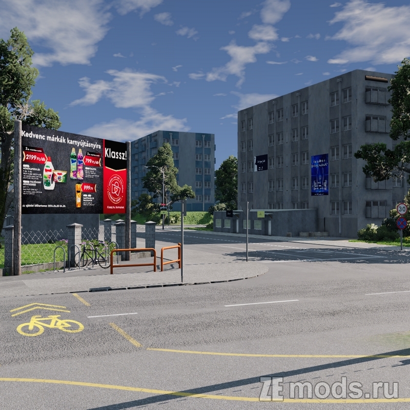 Карта "Hungarian Roads" (1.01) для BeamNG.drive (0.37.x)