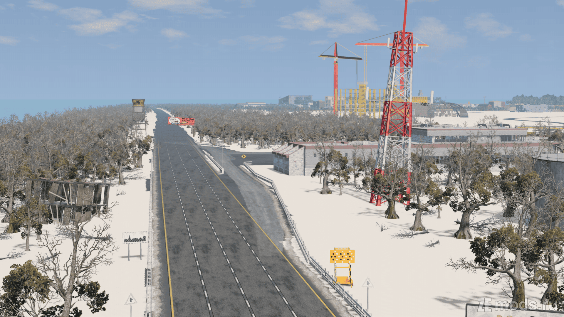 Мод Карта "Band1t County" (1.61) для BeamNG.drive (0.37.x)
