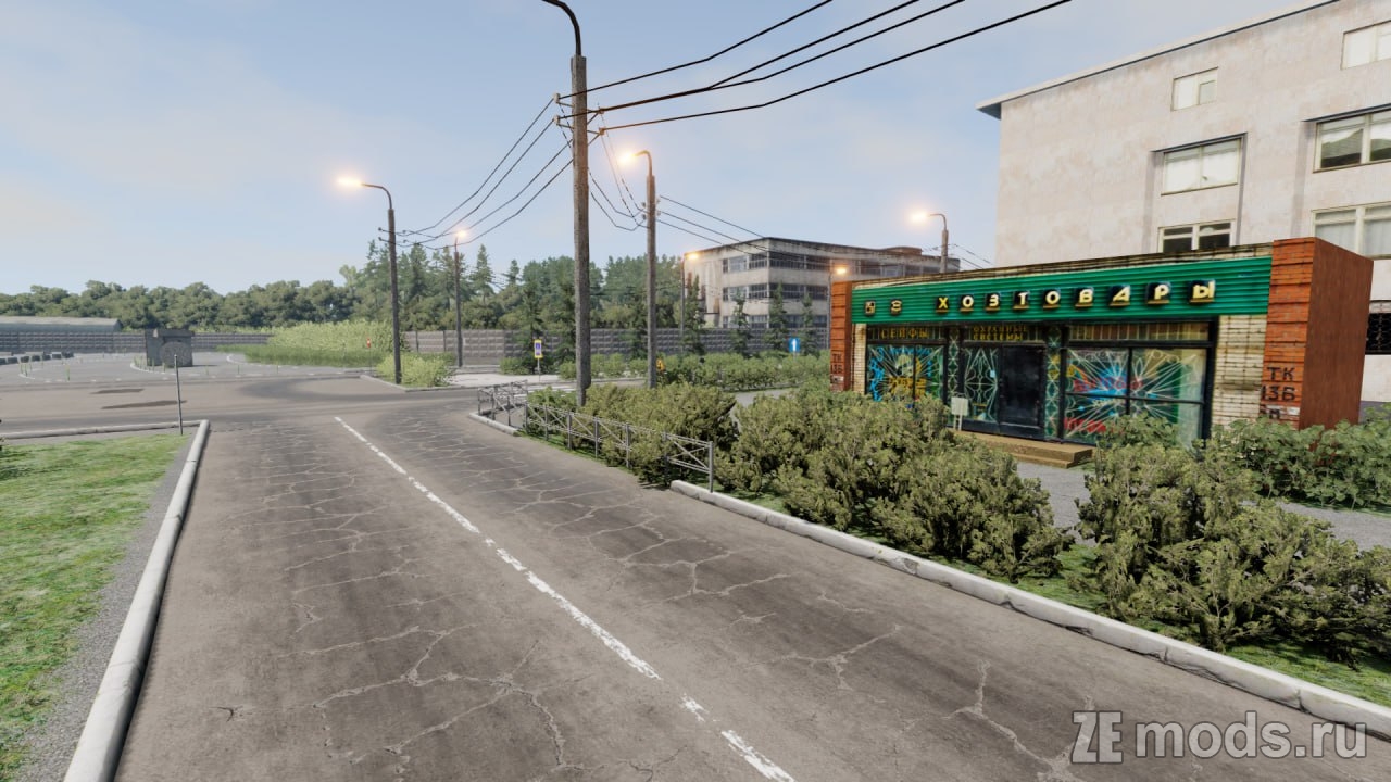Мод Карта "Вешки" (1.1) для BeamNG.drive (0.37.x)