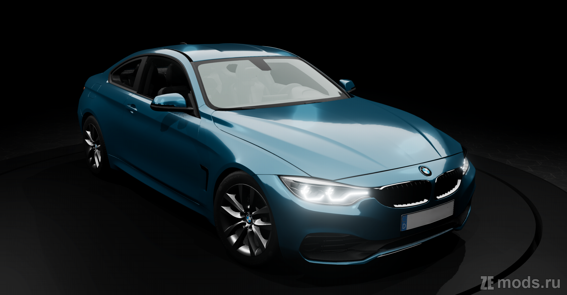 Мод BMW 4-Series (F32) (1.1) для BeamNG.drive (0.37.x)
