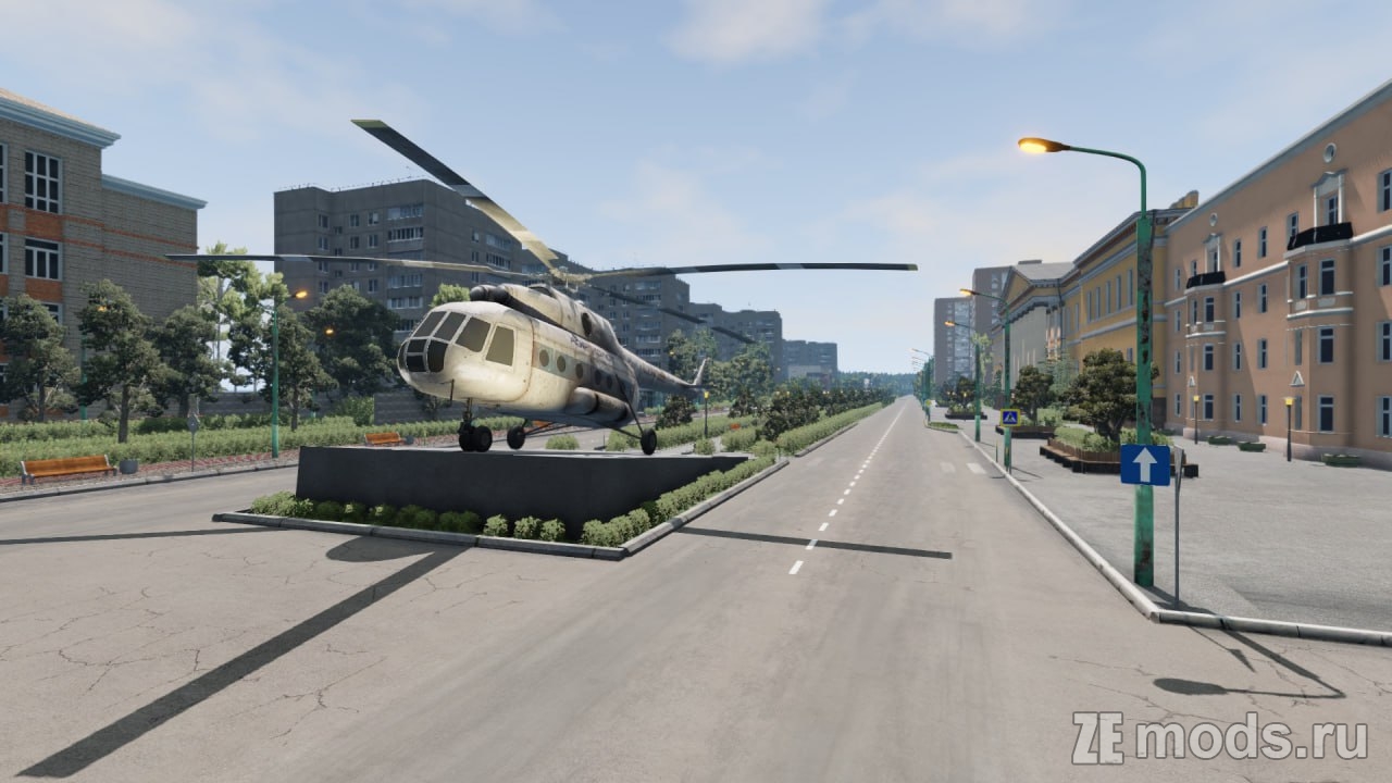 Мод Карта "Вешки" (1.1) для BeamNG.drive (0.37.x)