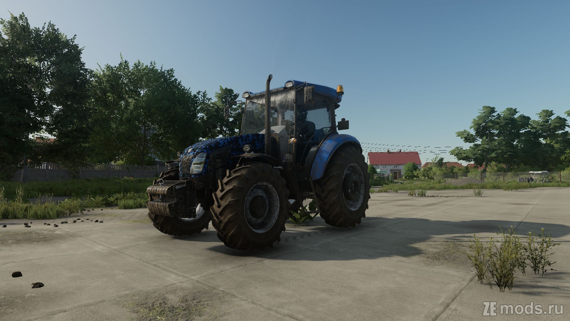 Мод New Holland TD / TM Series (1.0) для Farming Simulator 22