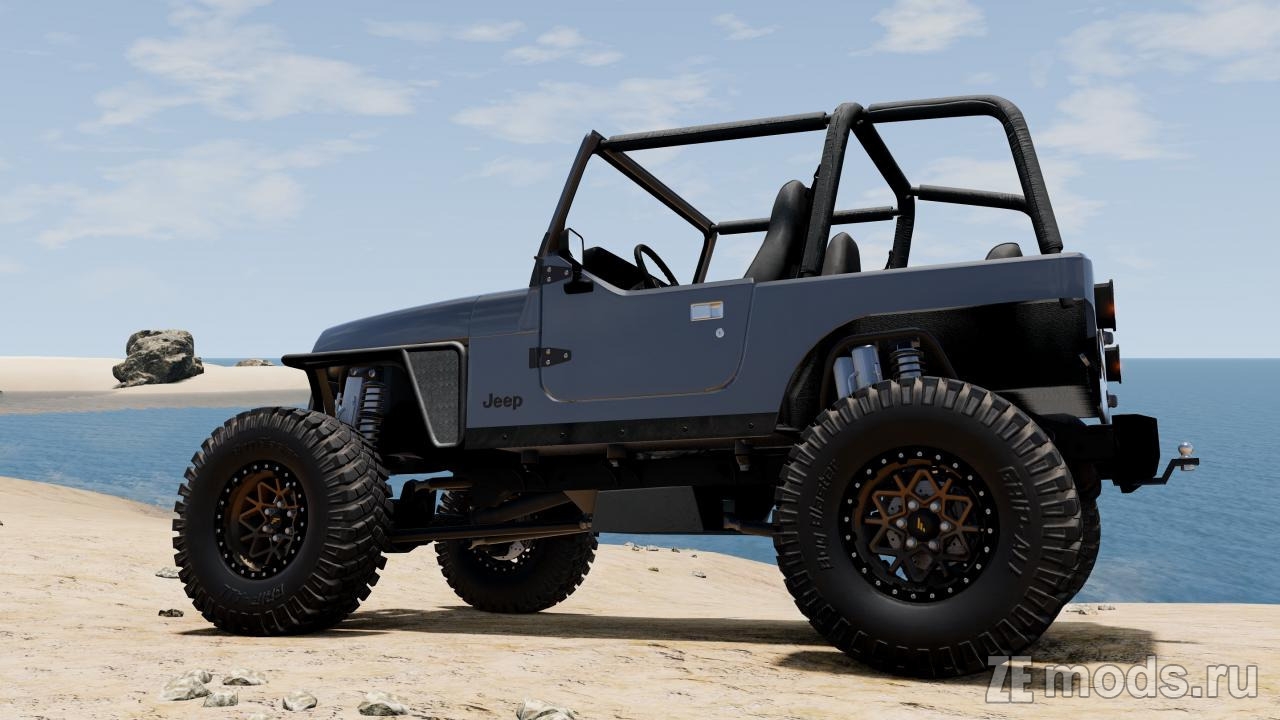 Мод Pack Jeep (1.24) для BeamNG.drive (0.37.x)