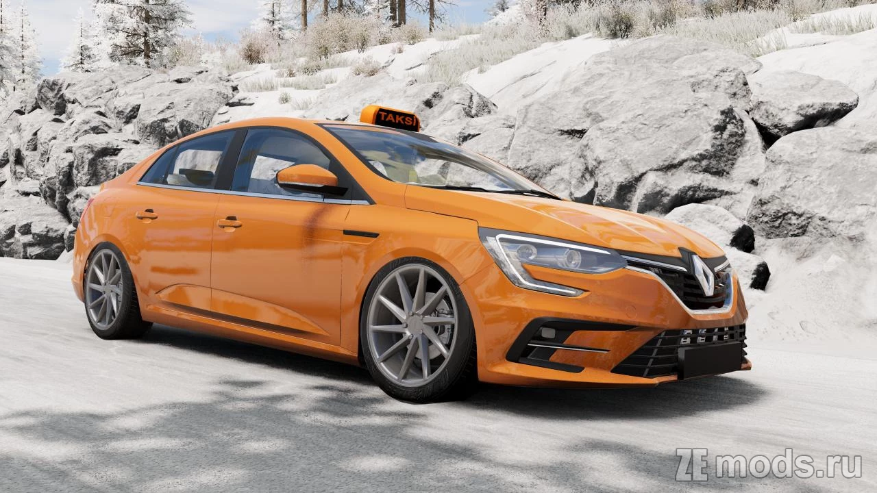 Renault Megane IV (2016-2020) (1.1) для BeamNG.drive (0.37.x)