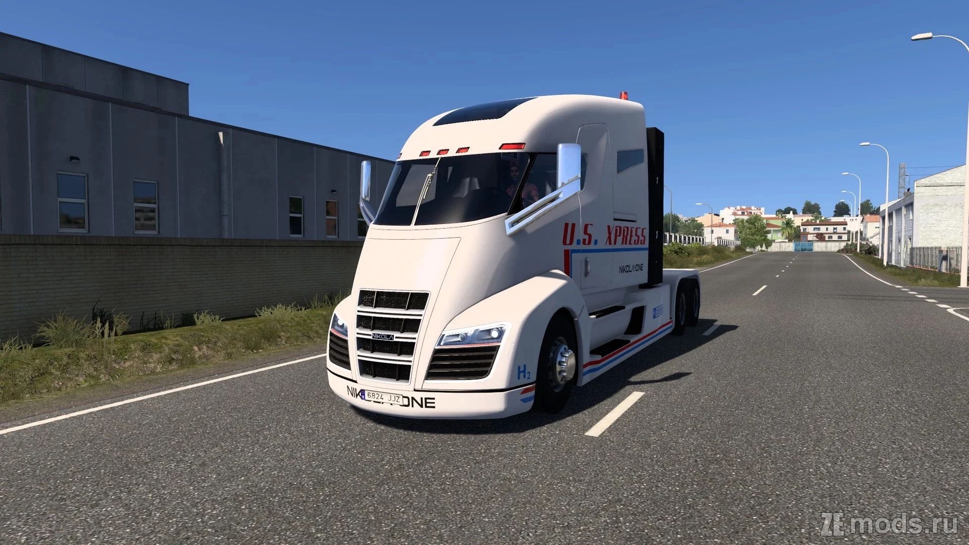 Мод Nikola One 2020 (1.0) для Euro Truck Simulator 2 (1.57)