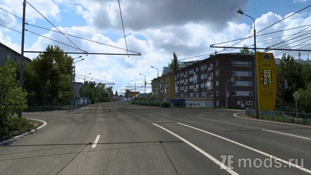 Карта проект "Черноземье" (2.1) для Euro Truck Simulator 2 (1.57.x)
