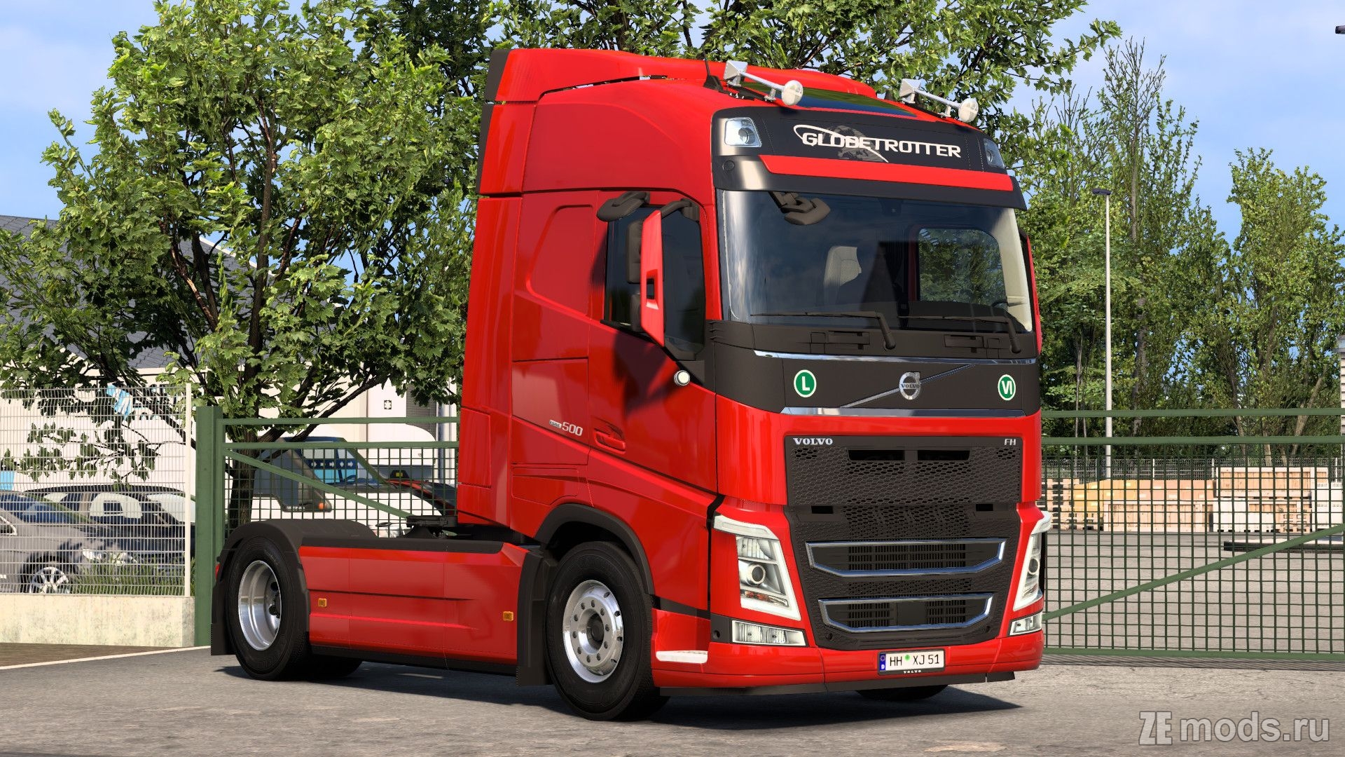 Volvo FH4 Reworked by Zahed (0.2) для Euro Truck Simulator 2 (1.57)