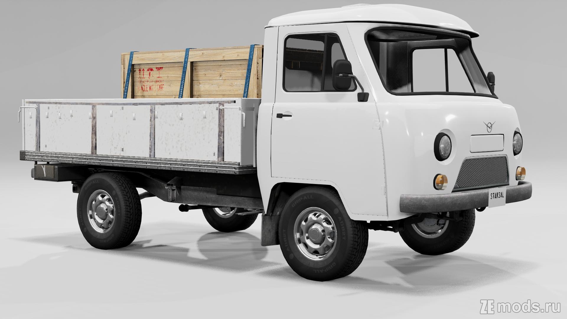 Мод УАЗ Буханка (1.0) для BeamNG.drive (0.38.x)