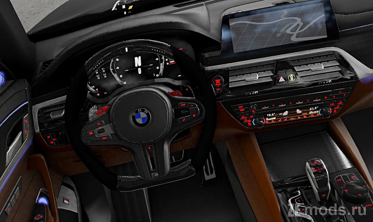 Мод BMW M5 F90 (1.0) для BeamNG.drive (0.37.x)