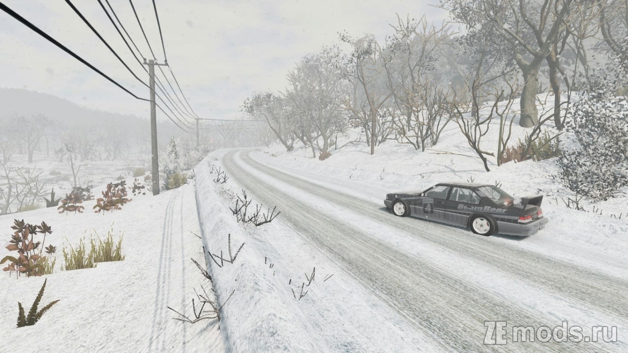 Мод Карта "Tsukuba Fruits Line (Touge)" (3.0) для BeamNG.drive (0.38.x)