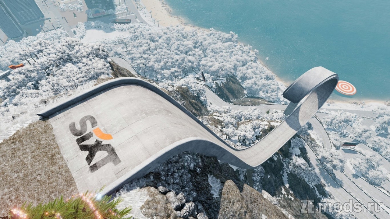 Мод Карта "SIXT Island" (1.041) для BeamNG.drive (0.38.x)