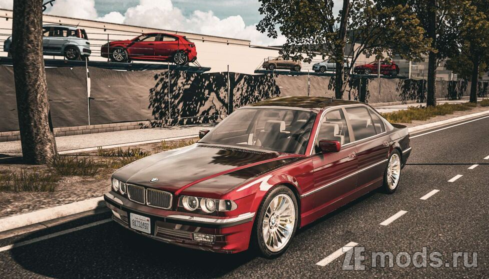 BMW 750iL E38 (2.8) для Euro Truck Simulator 2 (1.57.x)