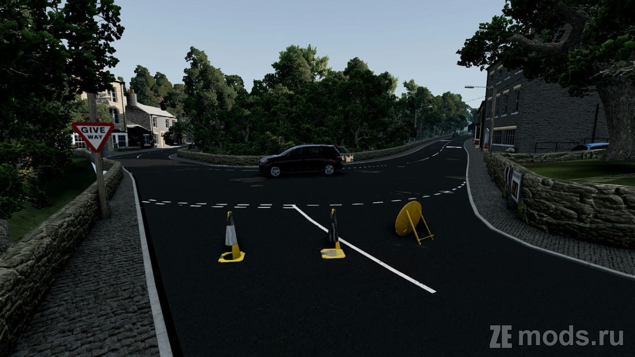 Мод Карта "High Force, UK" Beta (1.1) для BeamNG.drive (0.38.x)