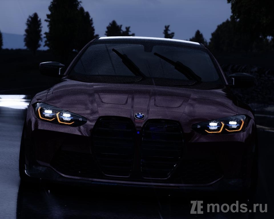 BMW M4 G82 M-Performance 2022 | Blacked-out Specs (6.5) для Assetto Corsa