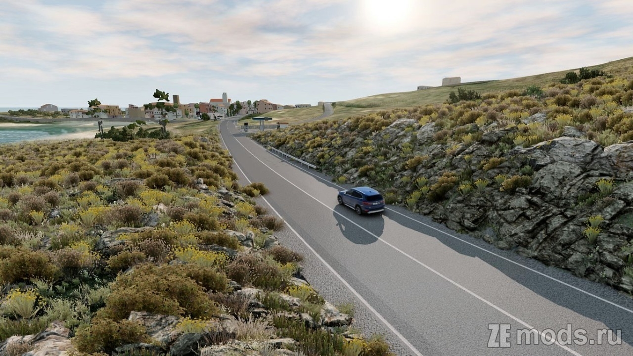 Мод Карта "Isola Doriluce" (1.3) для BeamNG.drive (0.38.x)