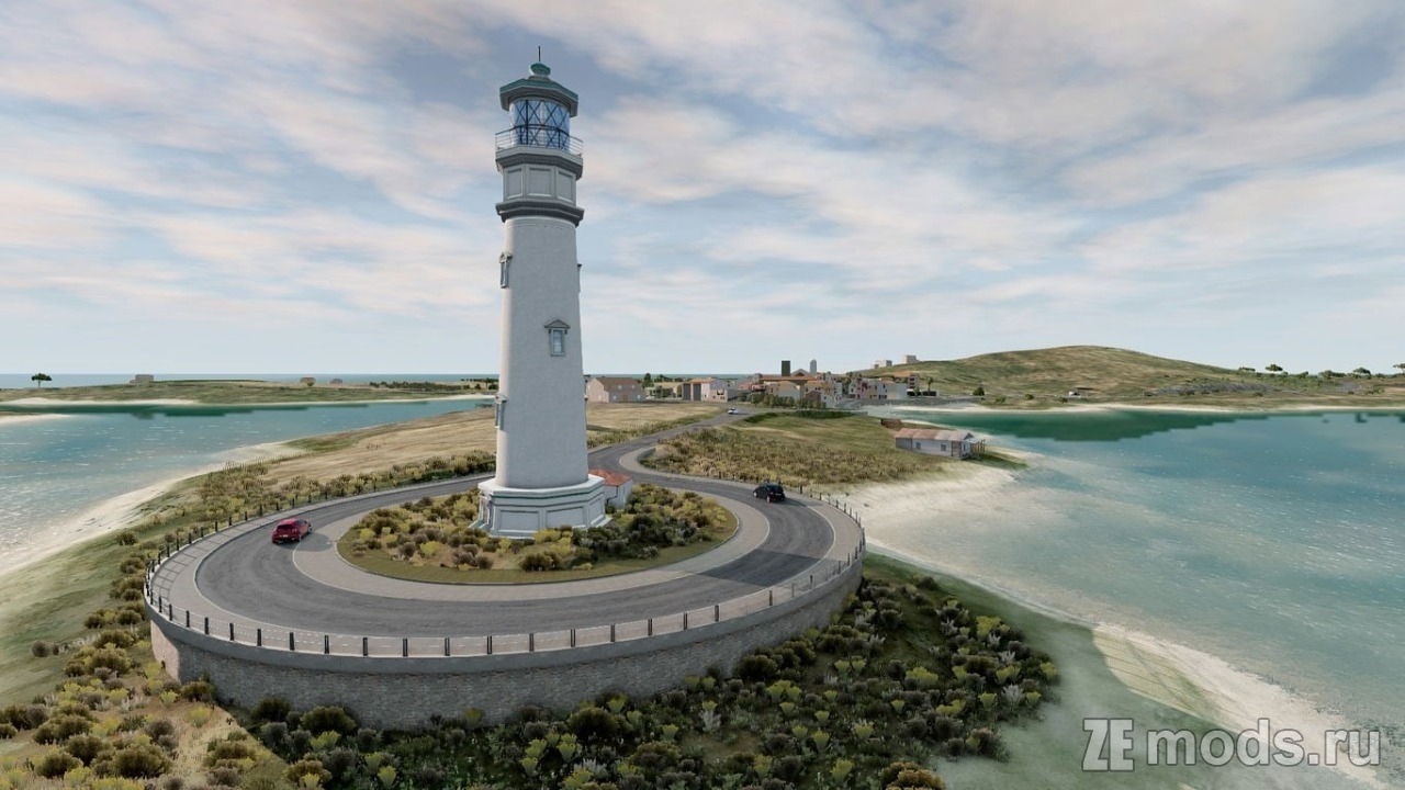 Мод Карта "Isola Doriluce" (1.3) для BeamNG.drive (0.38.x)