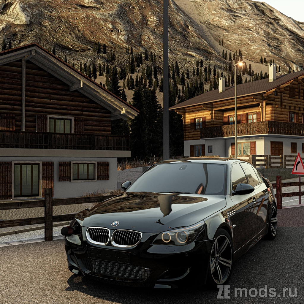 BMW M5 E60 (2.01) для BeamNG.drive (0.38.x)