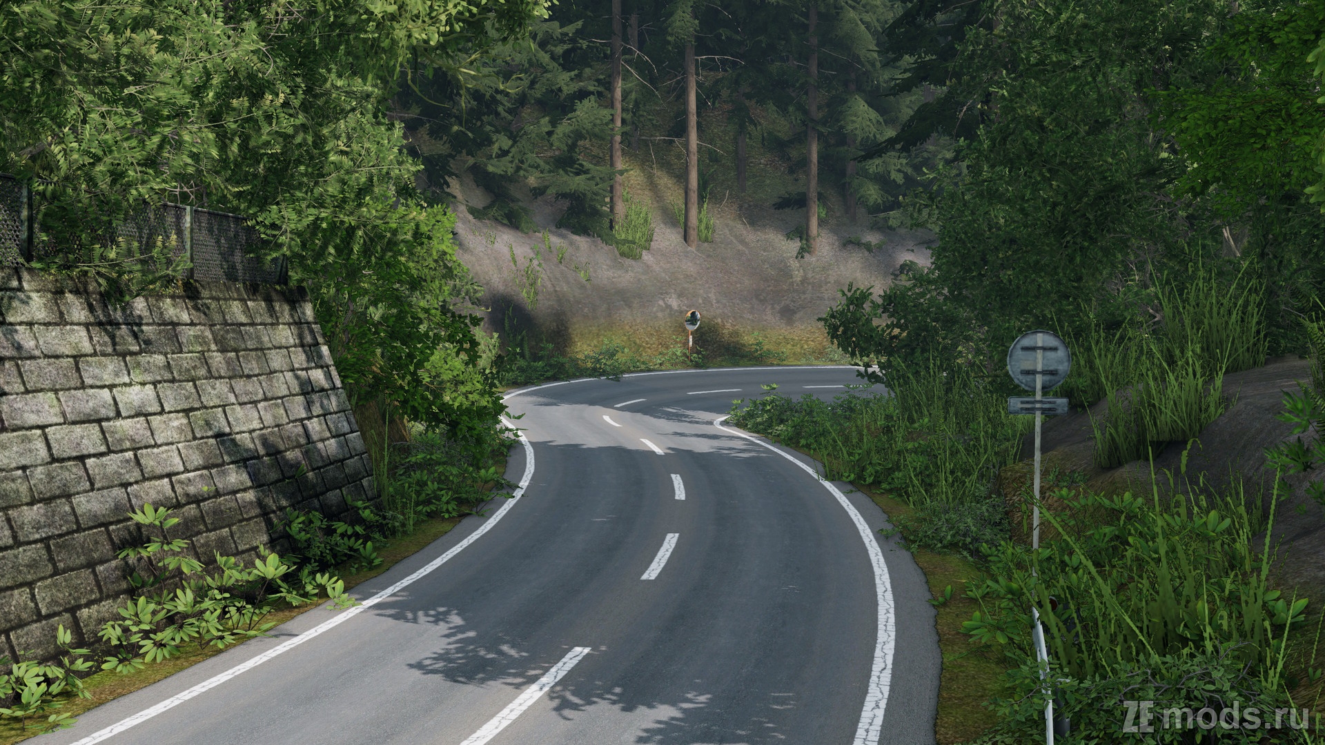 Мод Карта "Tsuchisaka (Touge)" (1.1) для BeamNG.drive (0.38.x)