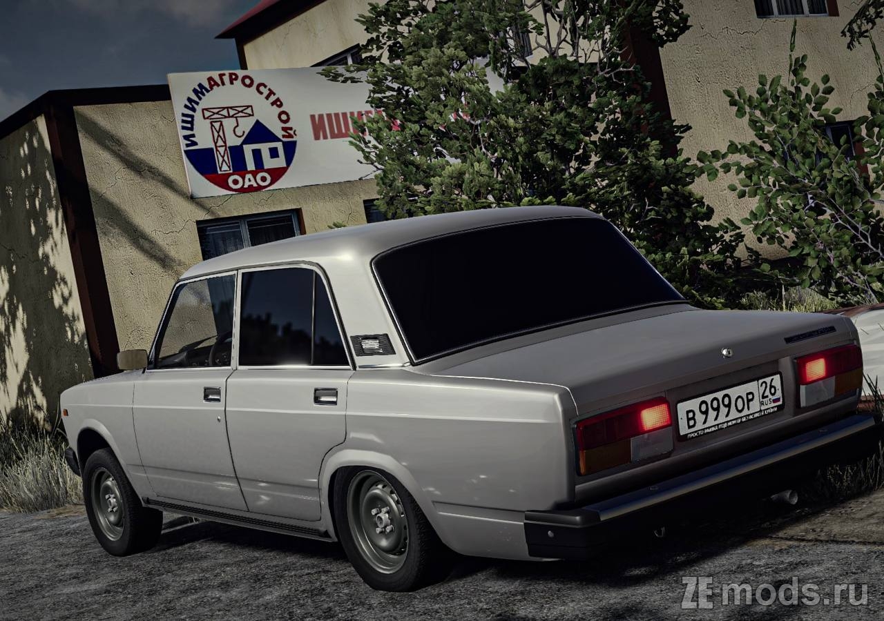 Мод Ваз 2105-2107 (1.0) для BeamNG.drive (0.37.x)