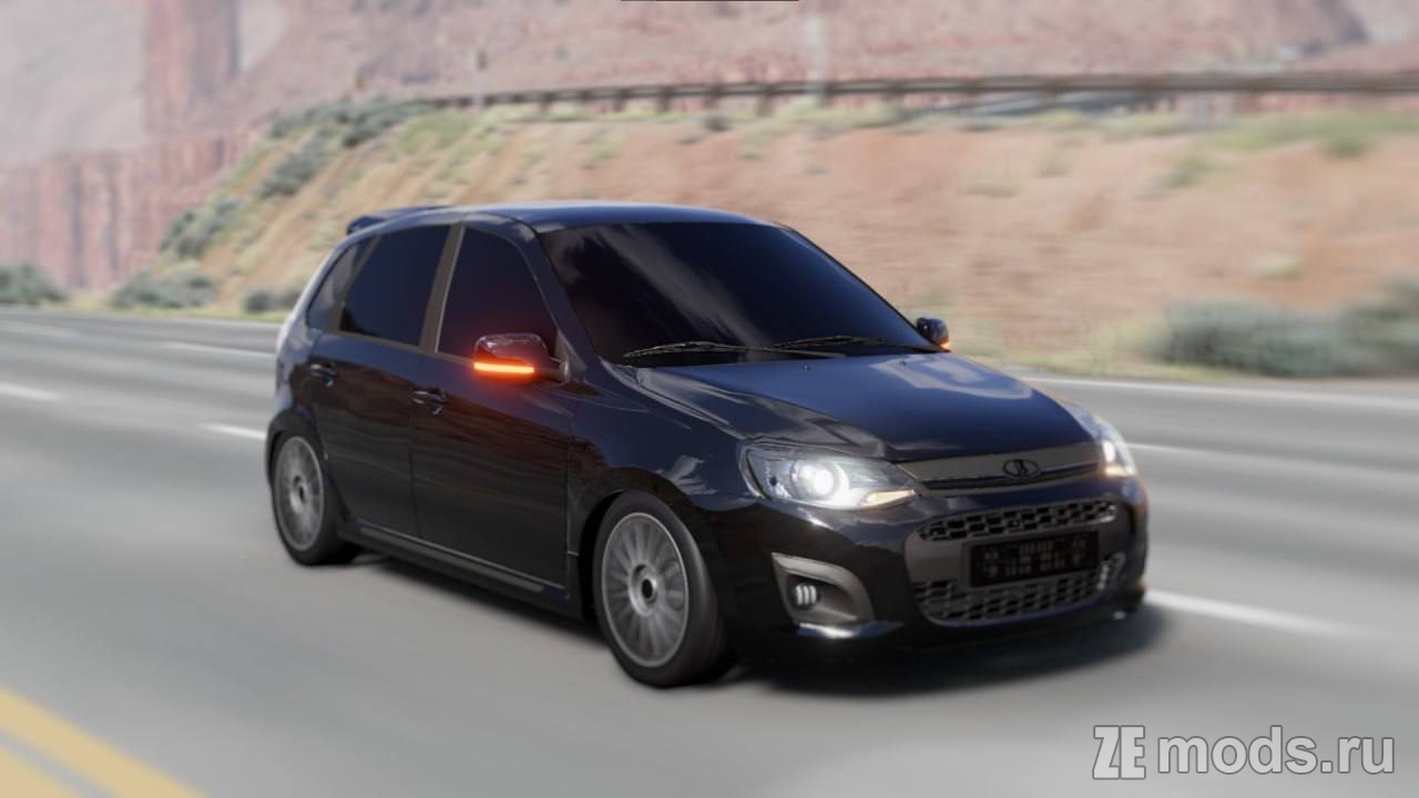 Lada Kalina 2 (1.0) для BeamNG.drive (0.38.x)