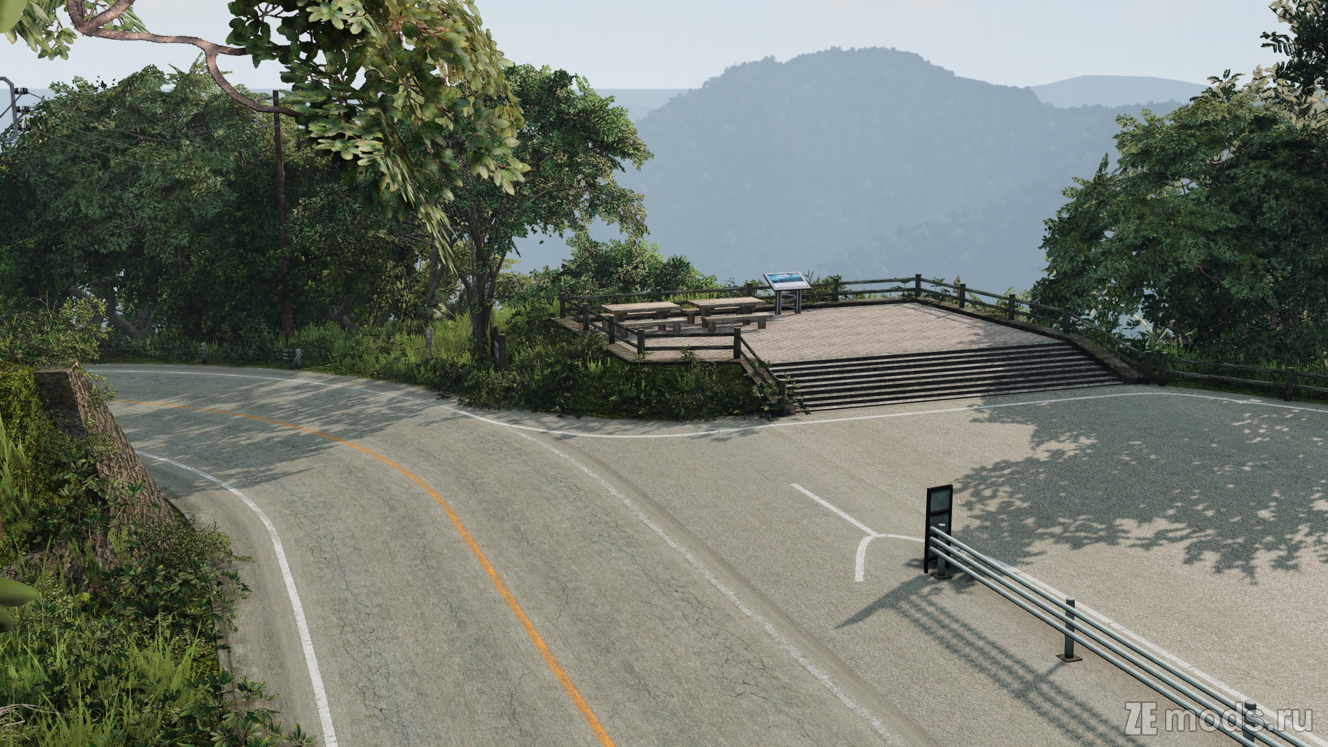 Скачать карту Momiji Line (Touge) (1.5) для BeamNG.drive (0.38.x)