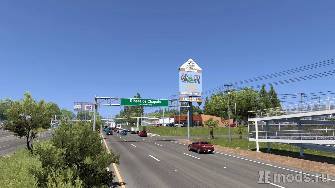 Мод Карта "Reforma Los Altos" (4.8) для American Truck Simulator (1.57)