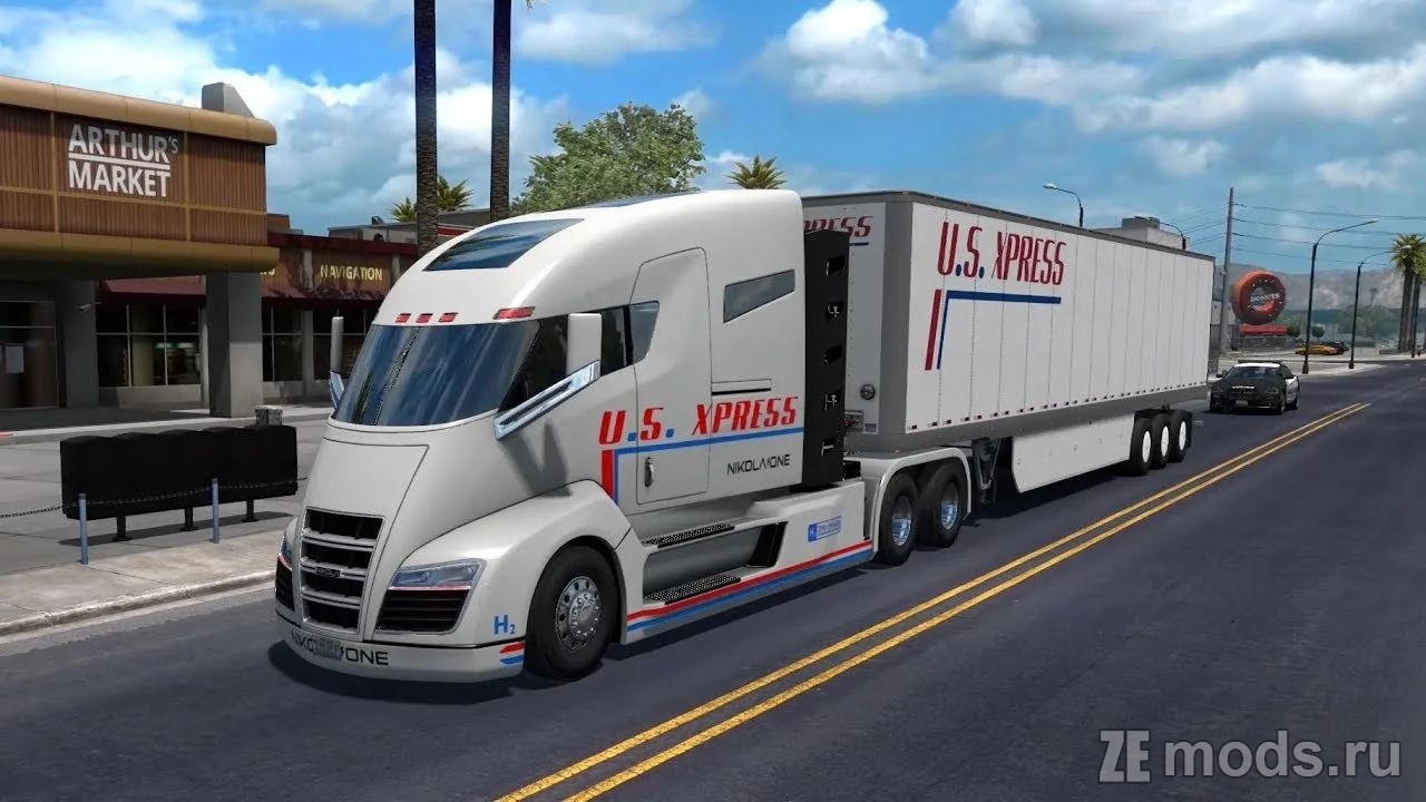 Nikola One 2020 (1.0) для Euro Truck Simulator 2 (1.57)