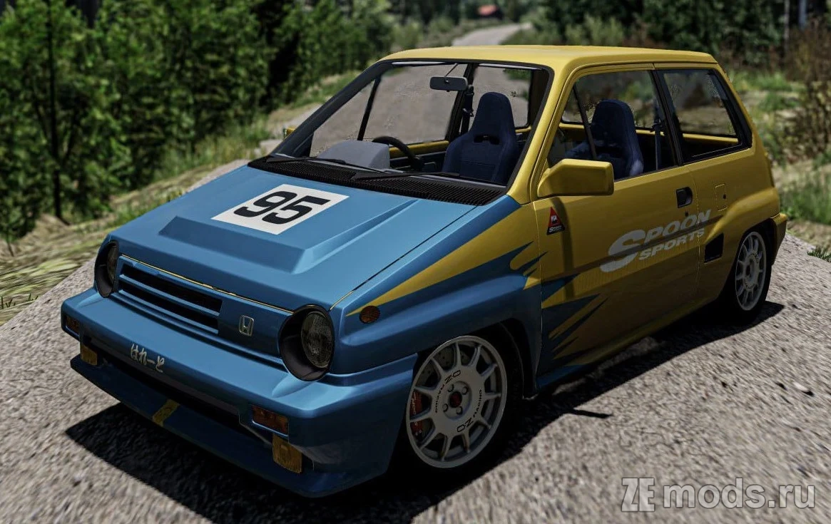 Honda City Turbo II 1983 (2.0) для BeamNG.drive (0.38.x)