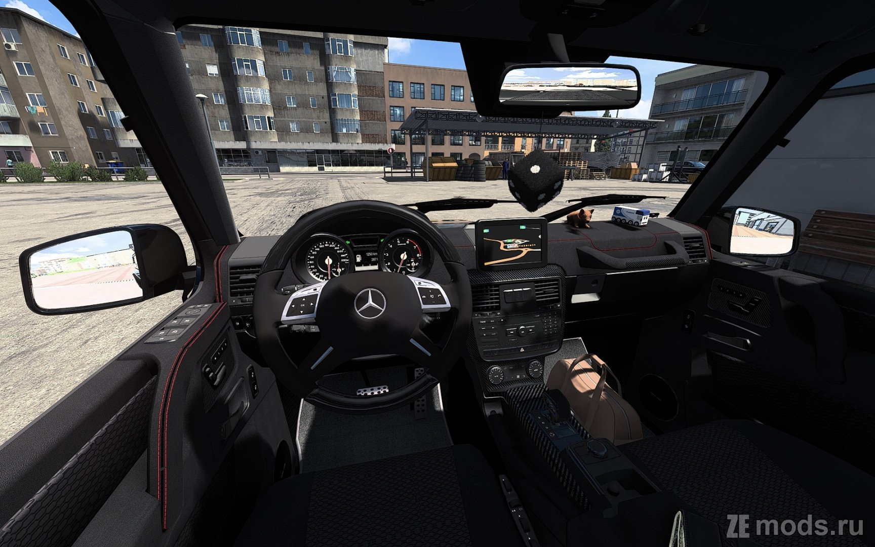 Мод Mercedes-Benz W463 G65 (5.5) для Euro Truck Simulator 2 (1.57.x)