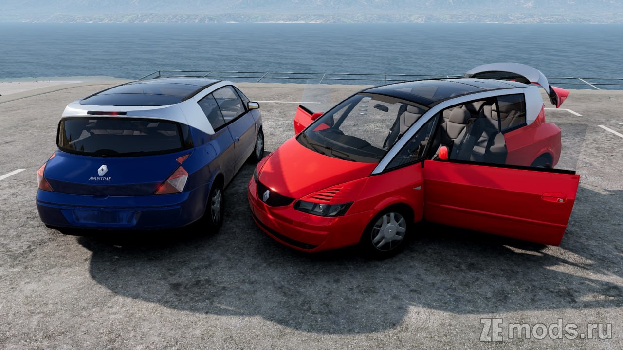 Мод Renault Avantime (1.0.1.5) для BeamNG.drive (0.38.x)