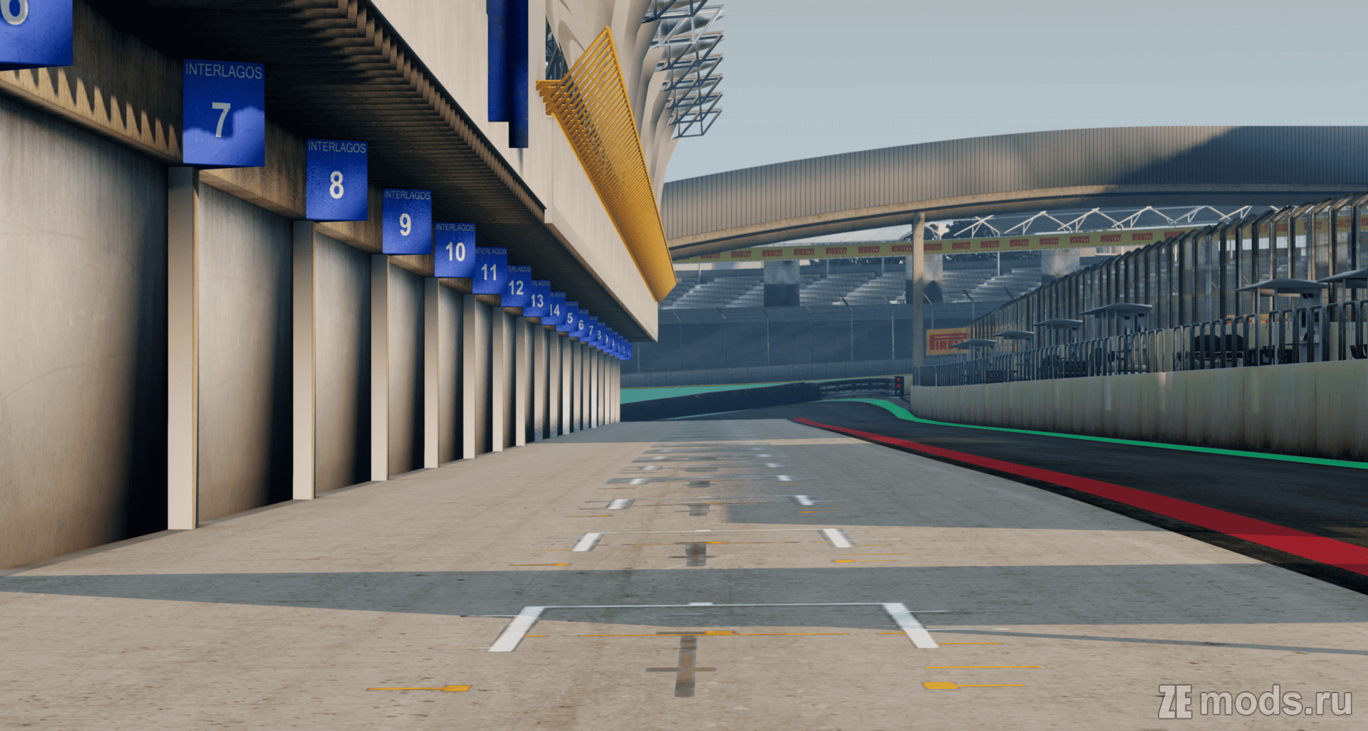 Мод Карта "Interlagos Circuit" (1.0) для BeamNG.drive (0.37.x)