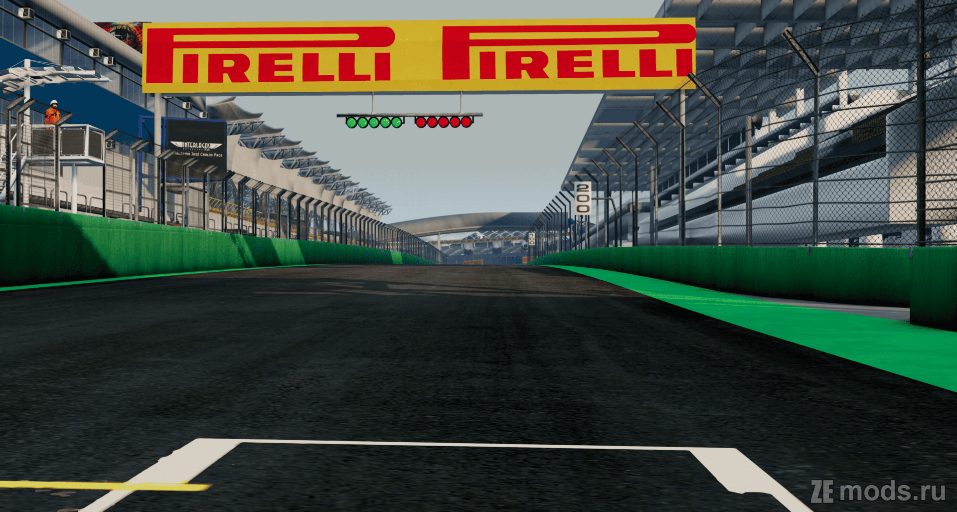 Мод Карта "Interlagos Circuit" (1.0) для BeamNG.drive (0.37.x)