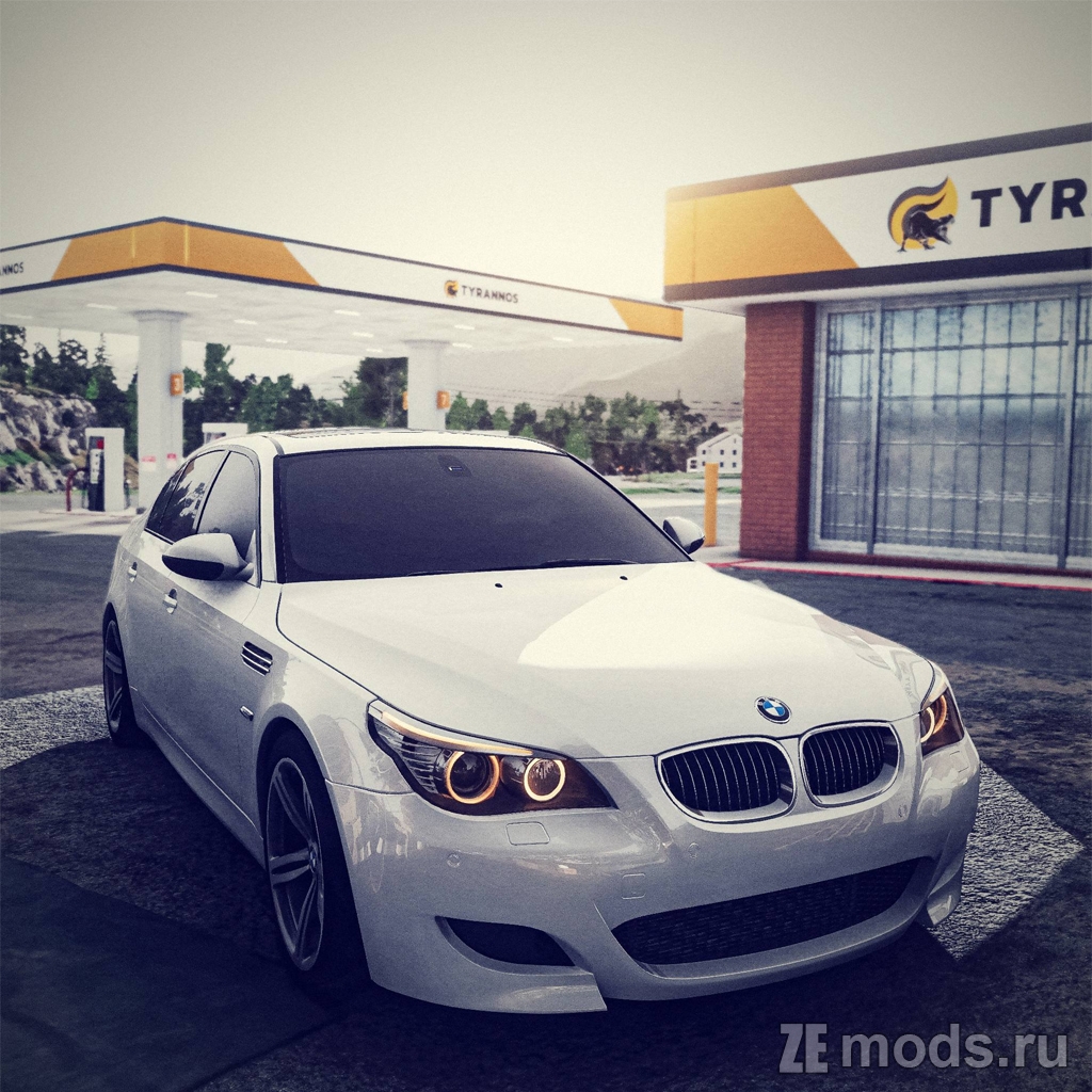 Мод BMW M5 E60 (2.01) для BeamNG.drive (0.38.x)