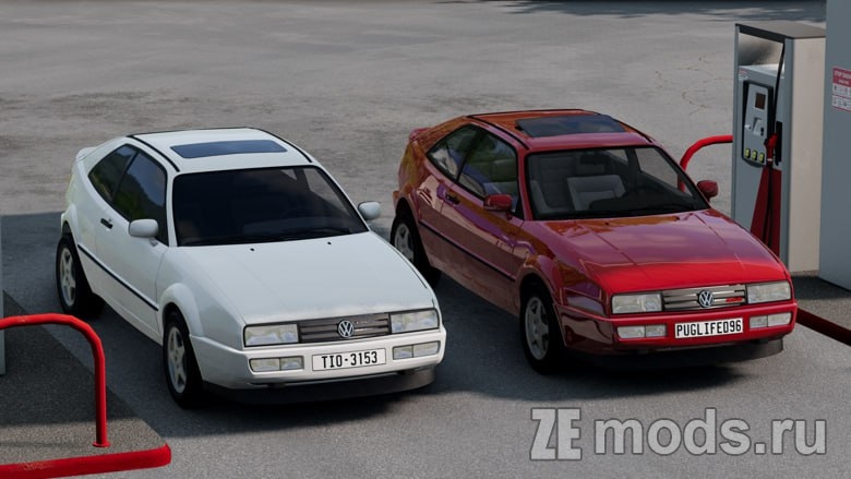 Мод Volkswagen Corrado (1.0) для BeamNG.drive (0.38.x)