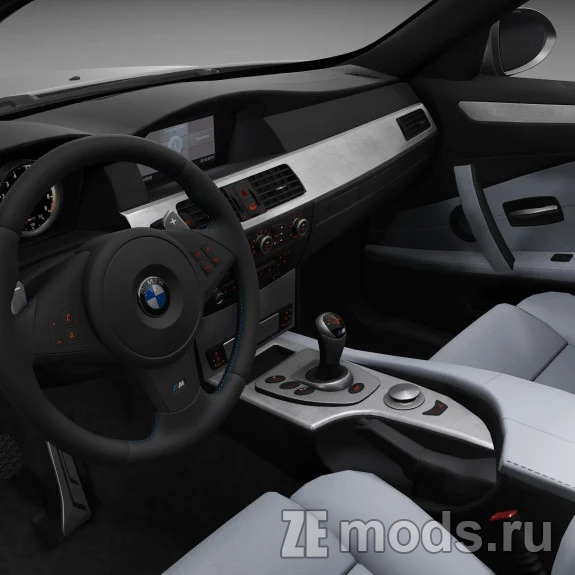 Мод BMW M5 E60 (2.0) для BeamNG.drive (0.38.x)