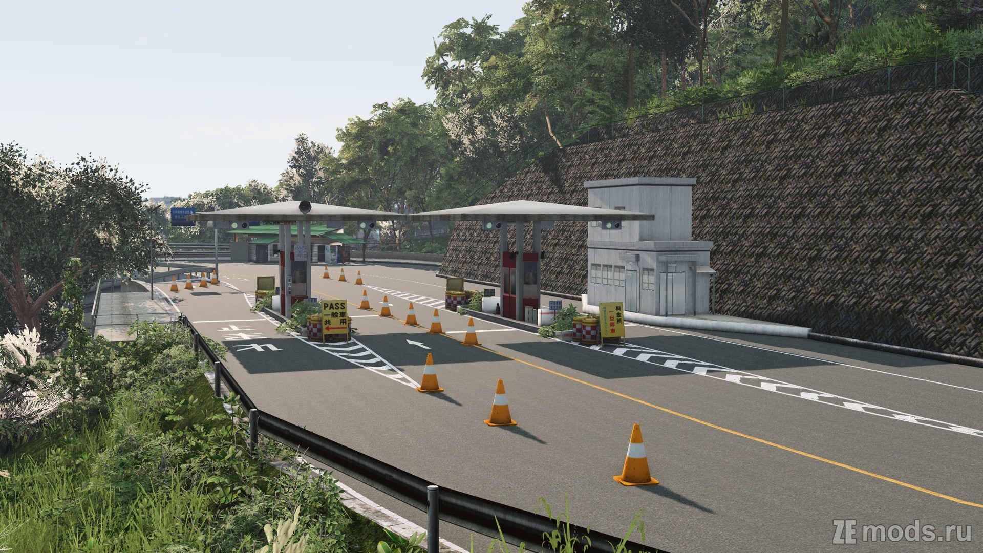 Мод Карта "Hakone Turnpike (Touge)" (2.1) для BeamNG.drive (0.38.x)