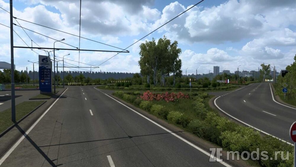 Мод Карта проект "Черноземье" (2.1) для Euro Truck Simulator 2 (1.57.x)