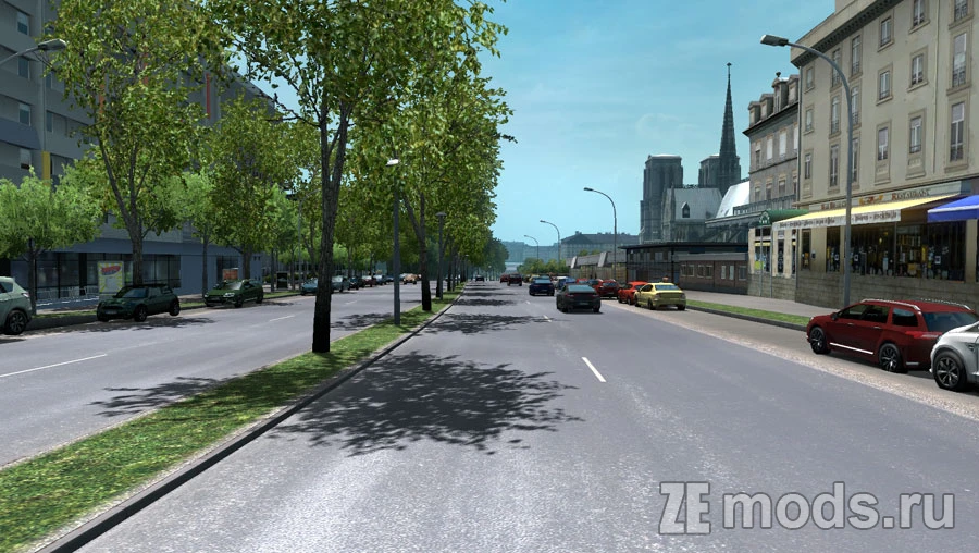 Мод Карта "Paris Rebuild" (3.5) для Euro Truck Simulator 2 (1.57.x)