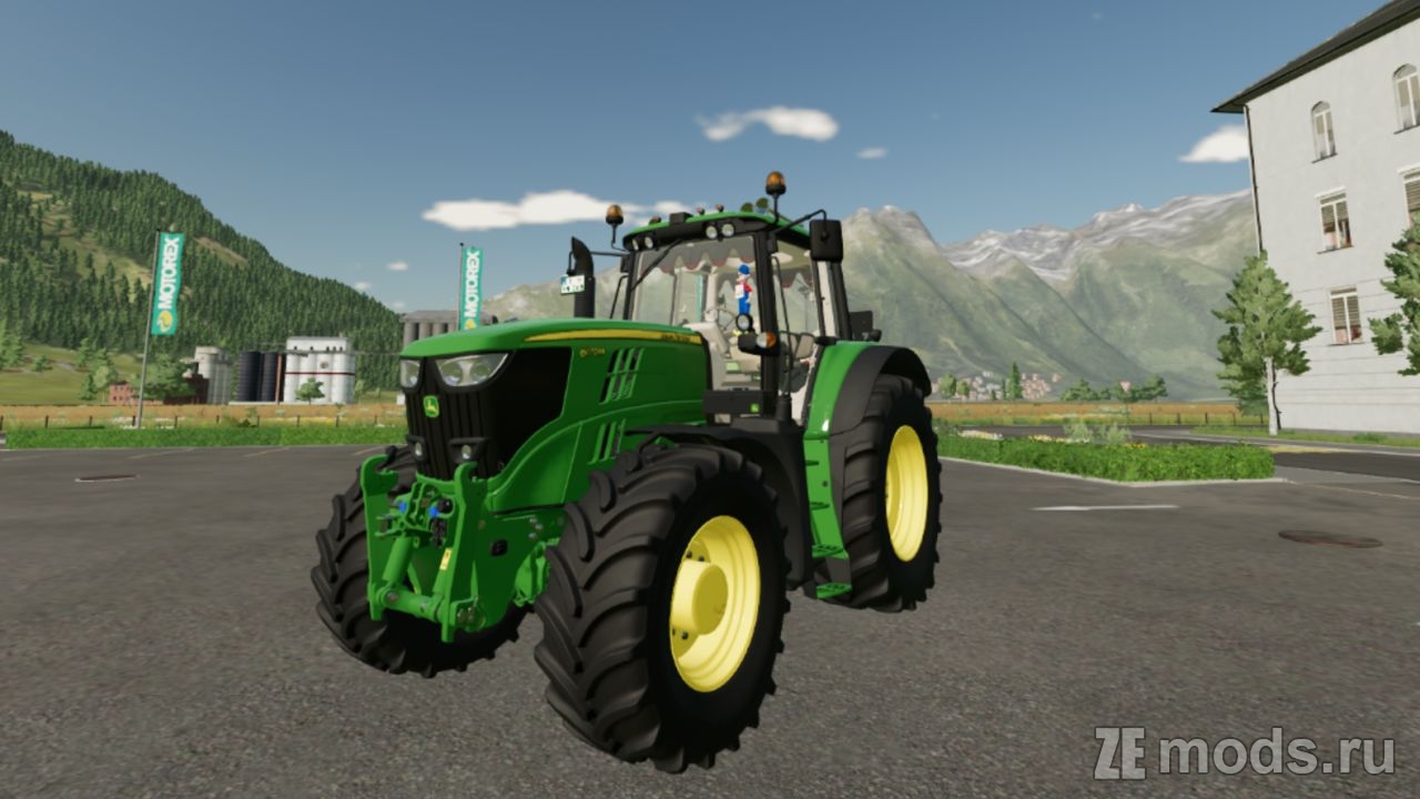 John Deere 6170M Edit (1.0) для Farming Simulator 22