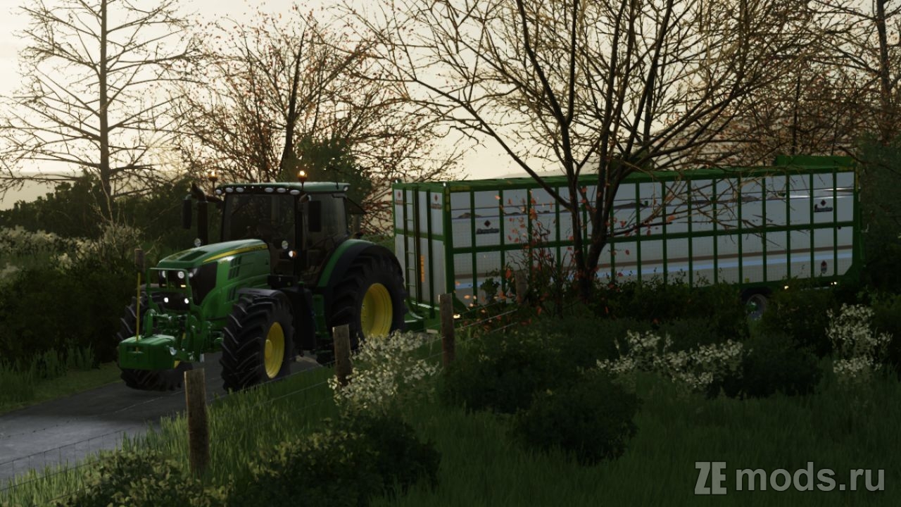 Мод John Deere 6R Edit (1.0) для Farming Simulator 22