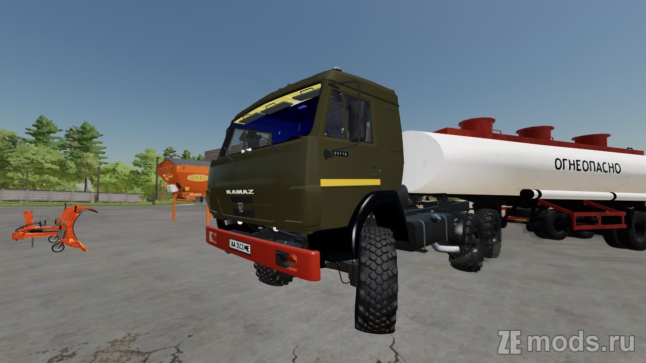 Мод КамАЗ 4410 - 43118 (1.0) для Farming Simulator 22