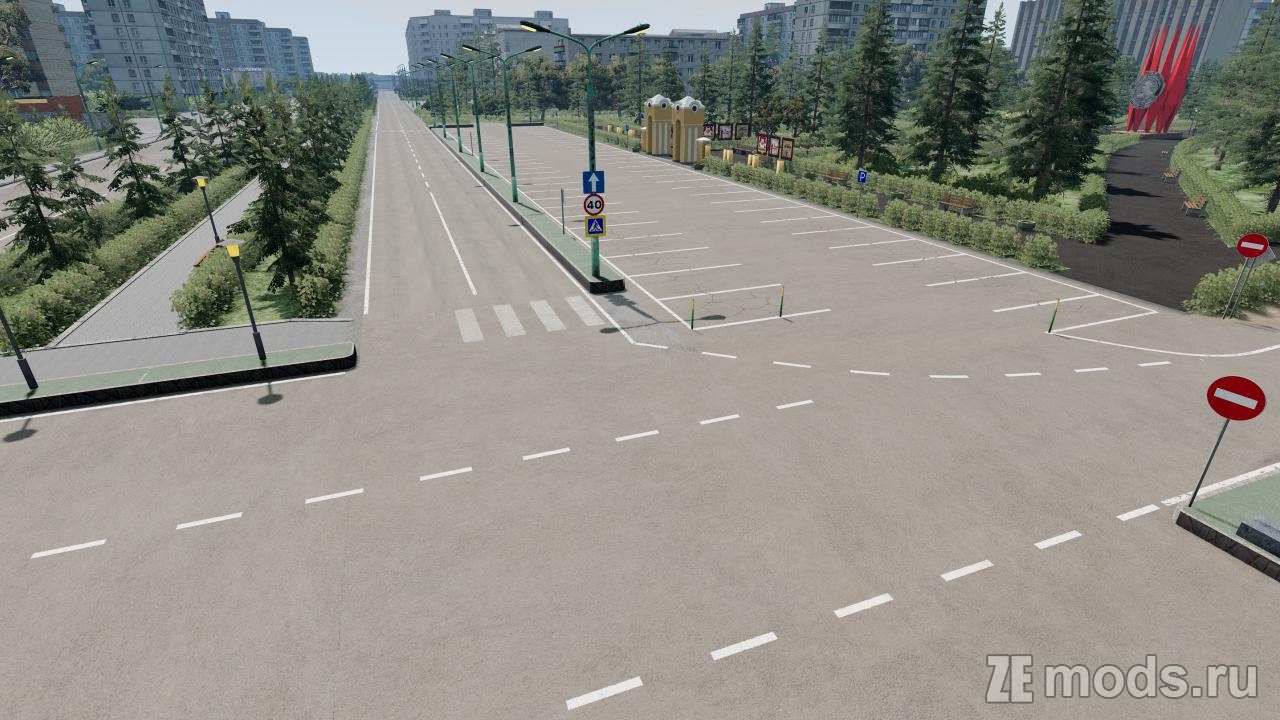 Мод Карта "Вешки" (2.0) для BeamNG.drive (0.38.x)