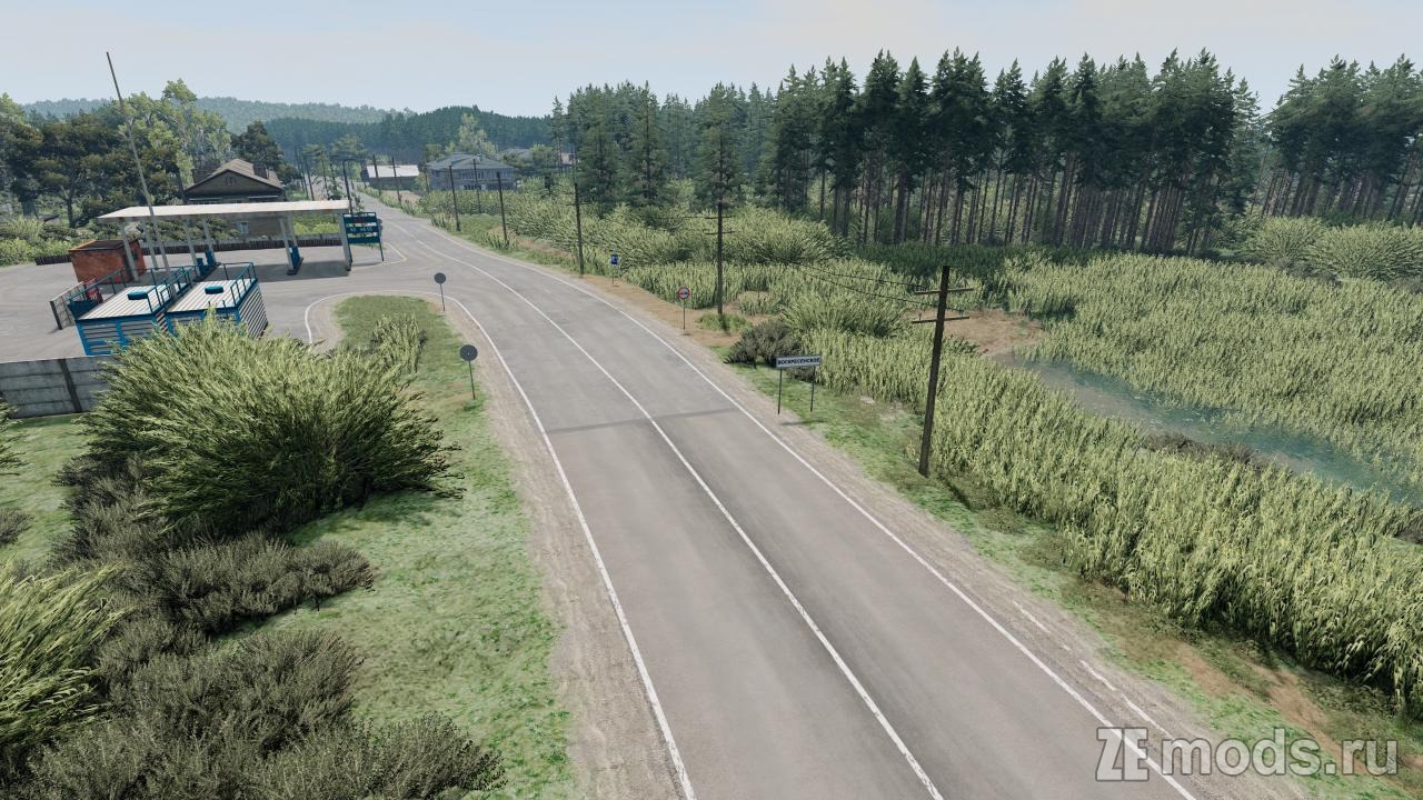 Мод Карта "Вешки" (2.0) для BeamNG.drive (0.38.x)