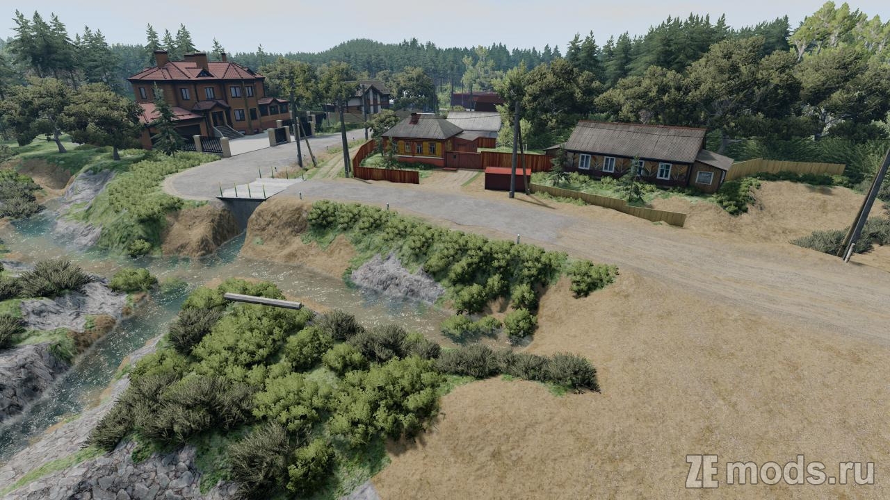 Мод Карта "Вешки" (2.0) для BeamNG.drive (0.38.x)