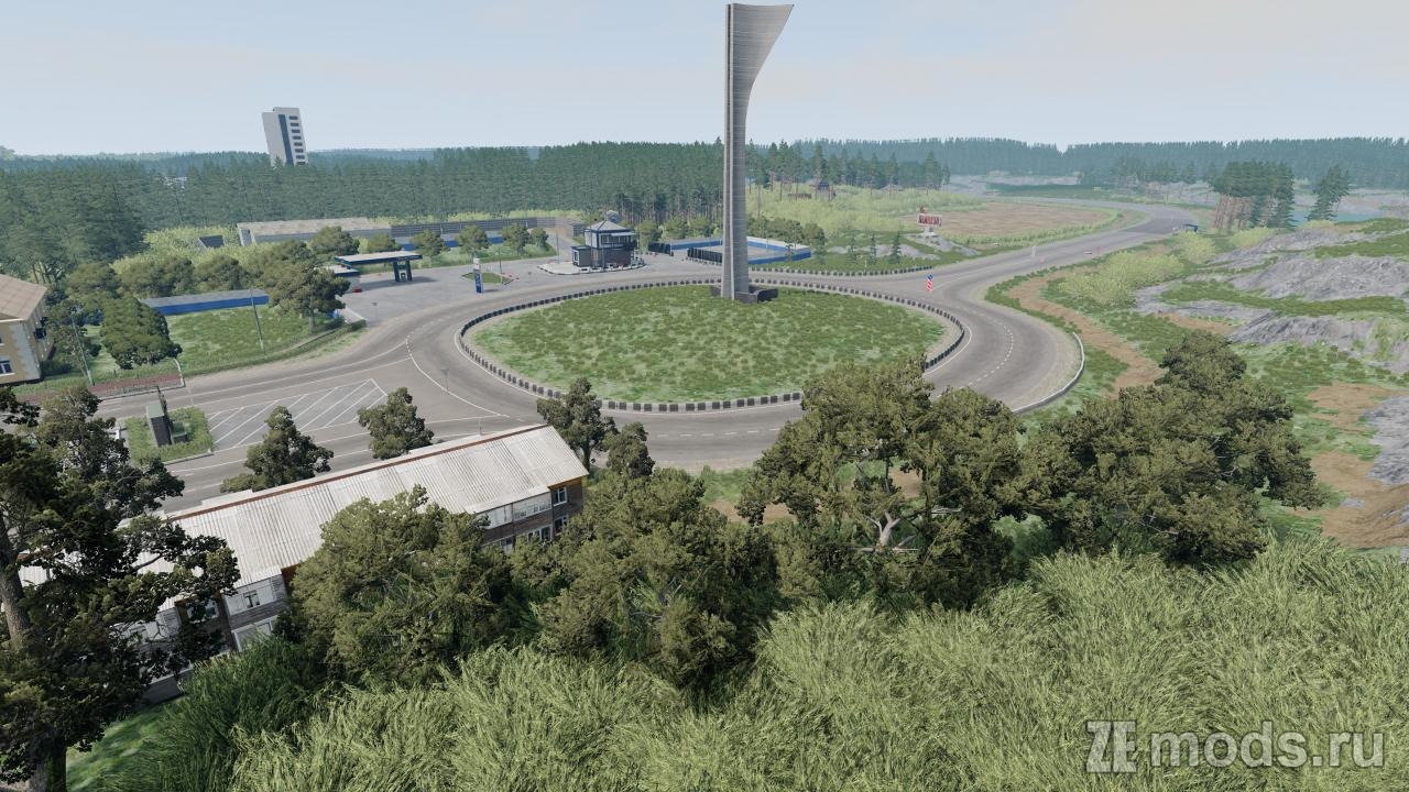 Мод Карта "Вешки" (2.0) для BeamNG.drive (0.38.x)