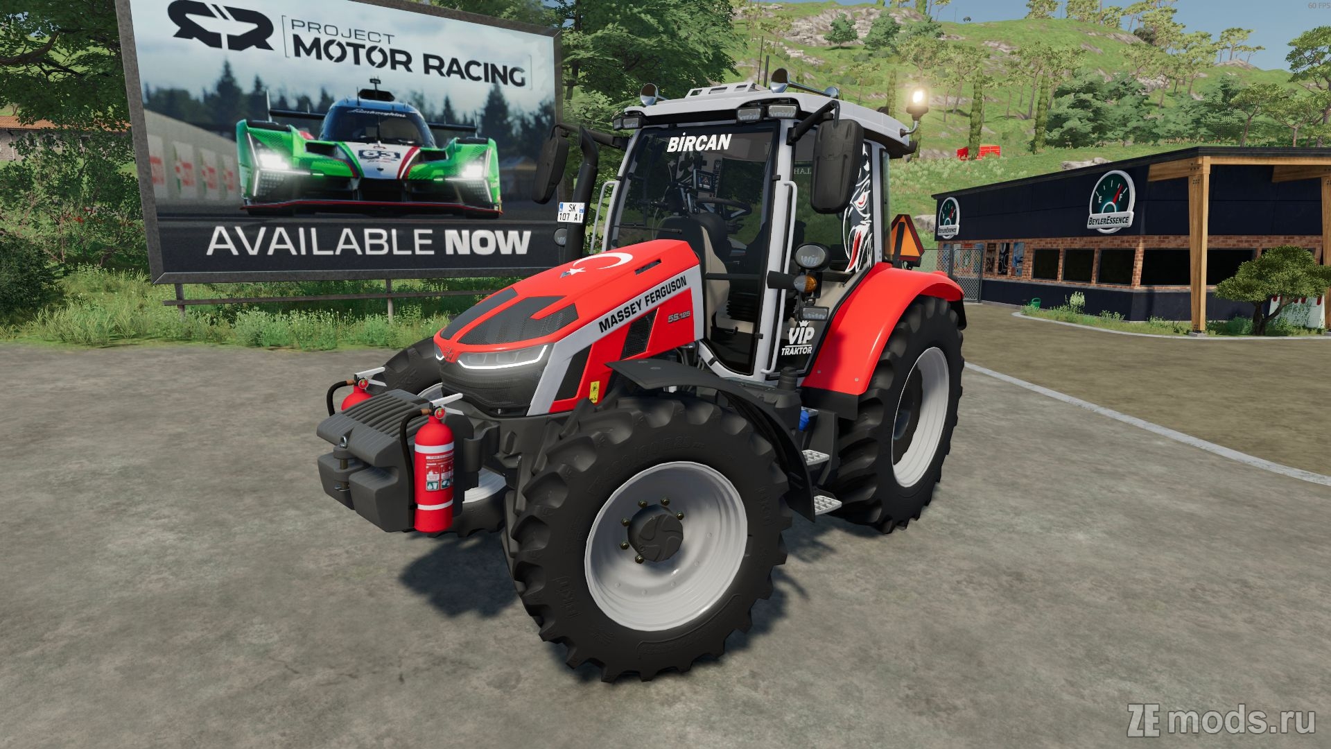 Massey Ferguson 5S Edit (1.0.0.1) для Farming Simulator 22