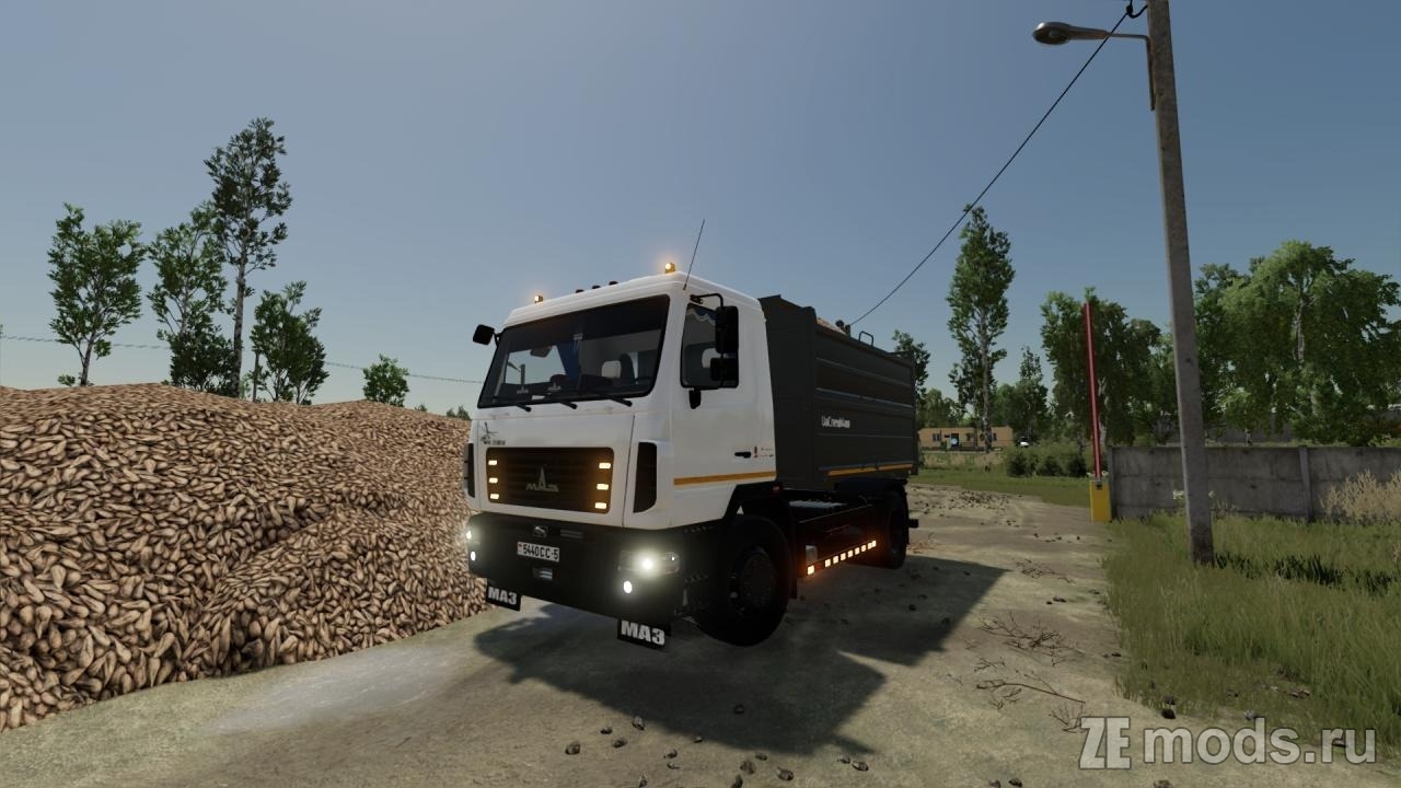 Мод МАЗ 555026 (1.1) для Farming Simulator 22