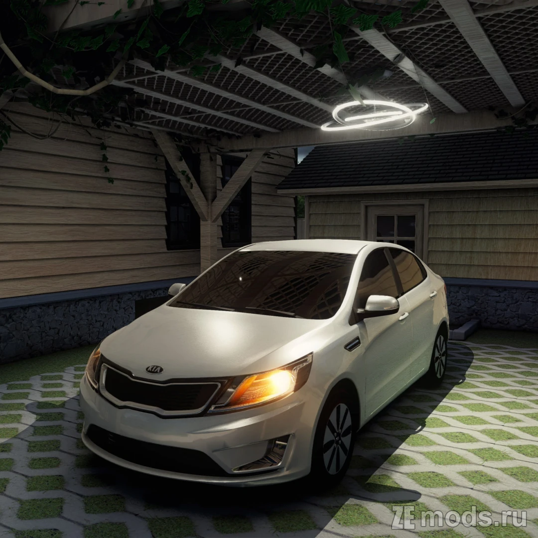 Мод Kia Rio 3 Generation (1.0) для BeamNG.drive (0.38.x)